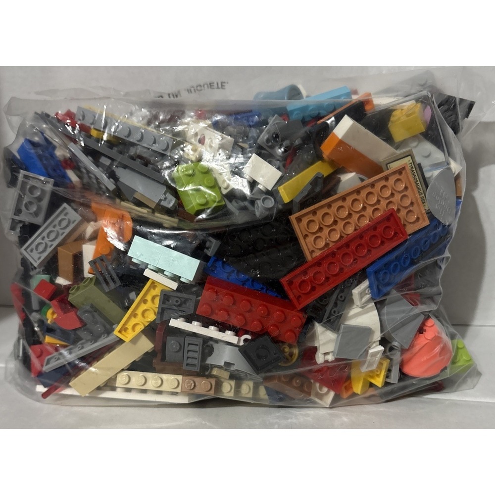 LEGO Bulk Lot of 2 Pounds‎ Bricks Parts and Pieces Clean Genuine 2 Lbs Grab Bag